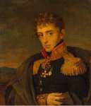 Dawe George Portrait of Alexander A. Tuchkov 1778-1812 4th  - Hermitage